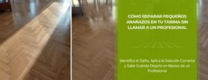 Cómo reparar arañazos en tu tarima o parquet sin llamar a un profesional • Parquets y Tarimas Oscar • Hero